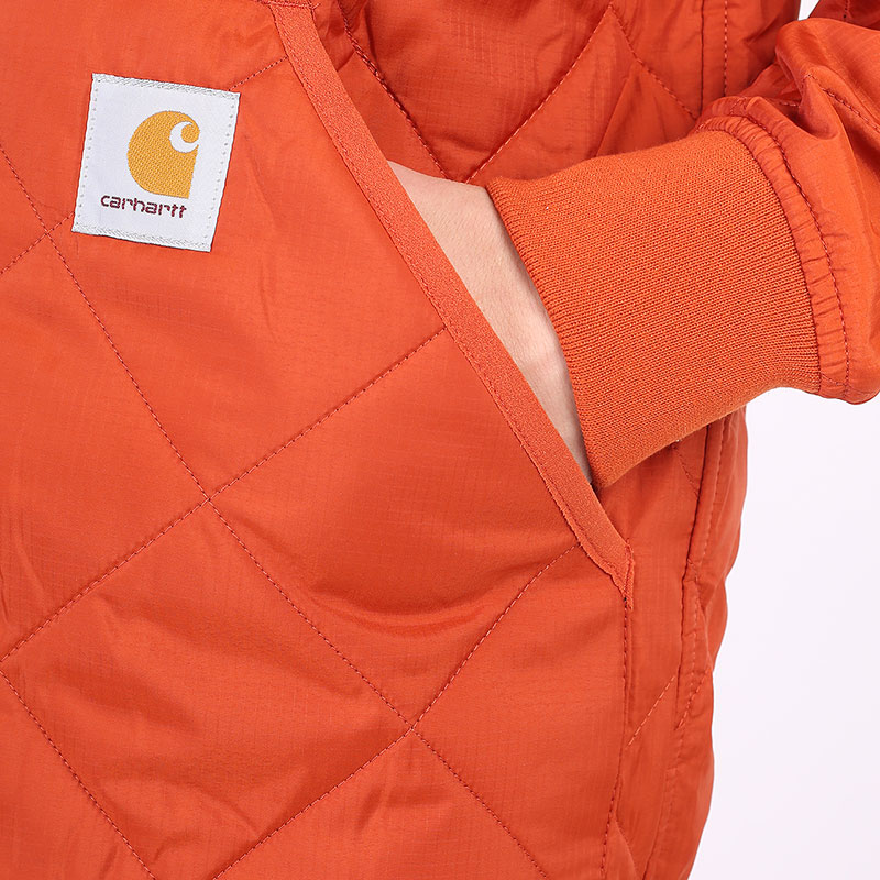 мужская оранжевая куртка Carhartt WIP Barrow Liner I029461-black - цена, описание, фото 4